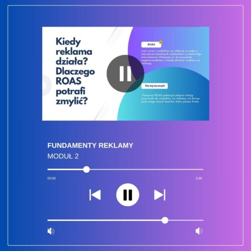 Kurs Video Fundamenty Reklamy + Ebook + Checklista